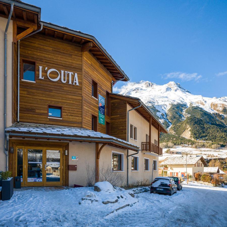 L'Outa Hotel Restaurant Termignon Exterior foto